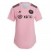 Günstige Inter Miami Jordi Alba #18 Heim Fussballtrikot Damen 2023-24 Kurzarm